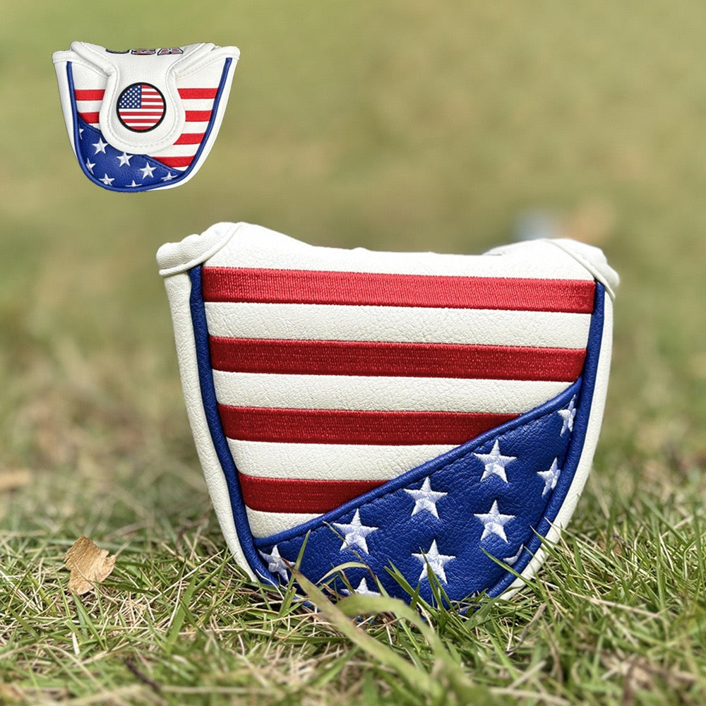 Stars & Stripes USA Edition Golf Mallet Putter Headcover