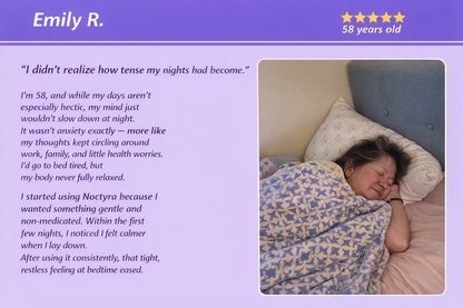 Noctyra™ Lavender Herbal Sleep Support Balm 🌙 Targeted Calm for Nighttime Relaxation & Deeper Sleep Support