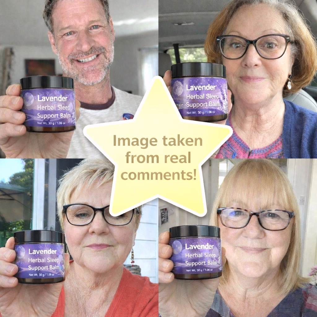 Noctyra™ Lavender Herbal Sleep Support Balm 🌙 Targeted Calm for Nighttime Relaxation & Deeper Sleep Support